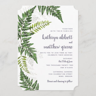 Invitation Suite Mariage Lush Fern