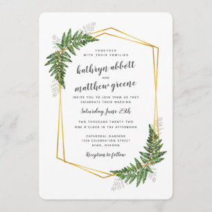 Invitation Suite Mariage Lush Fern