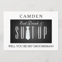 Suitup en carton noir Tu seras mon grossier