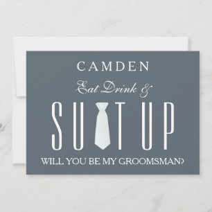 Invitation Suitup Seras-tu mon groom ?