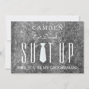 Invitation Suitup Seras-tu mon groom ?