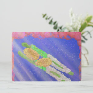 Invitation Sukkot ס ו כ ו ת amusant lulav et etrog sukkah