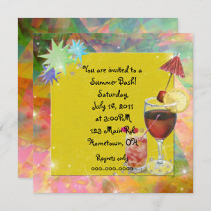 Invitation Summer Bash