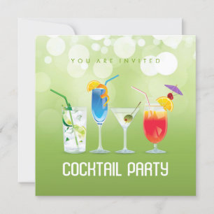 Invitation Summer Cocktail Party
