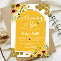 Sunflower Gold Mommy to Bee Baby shower