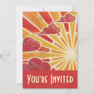 Invitation Sunset 'You're Invited'