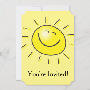 Invitation Sunshine Party