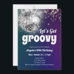 Invitation Super Disco Dance Party 60e anniversaire Invitatio<br><div class="desc">Fête Disco Super Retro à thème pour adultes. Disponible en téléchargement numérique imprimable. Idéal pour toute saison. Personnalisé,  personnalisé,  éditable téléchargement,  rétro super disco fête pour adultes</div>