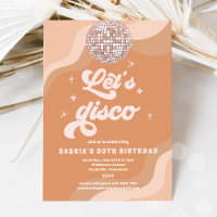 Super Retro les années 70 Let's Disco Anniversaire