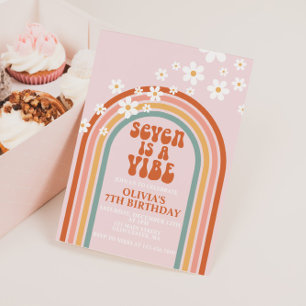 Invitation Super Seven est une Vibe margueuse arc-en-ciel 7èm