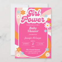 Invitation super sur le Baby shower d'alimentation
