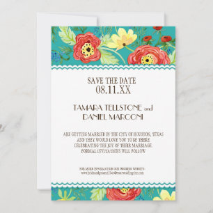 Invitation Support Rose de feuille de Ranunculus moderne