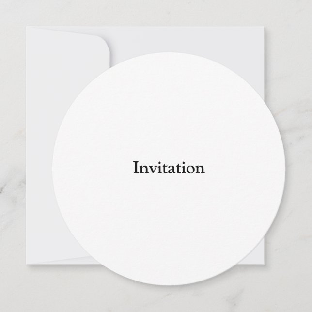 Invitation Supprimer ce texte et ajouter votre propre concept (Devant)