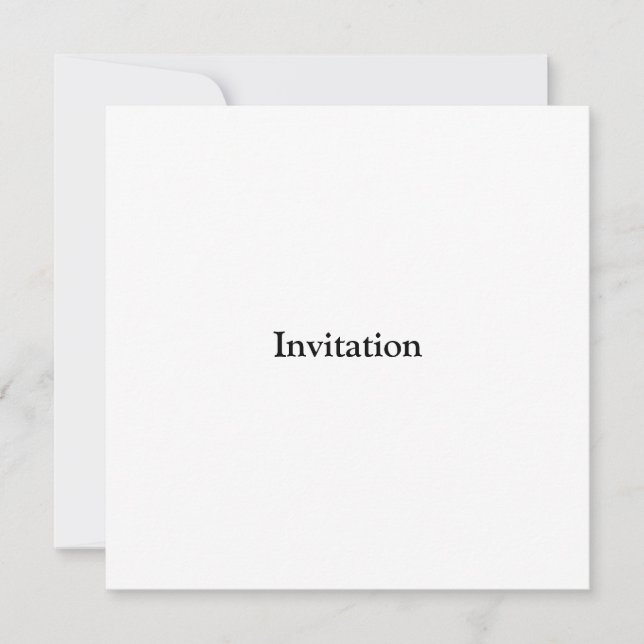 Invitation Supprimer ce texte et ajouter votre propre design  (Devant)