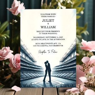 Invitation Sur Champion Team Ball Field Mariage de baseball