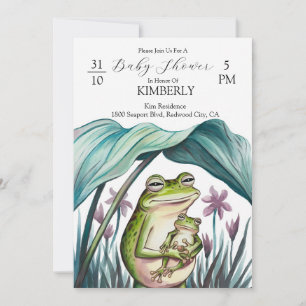 Invitation Sûr dans les bras de maman