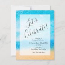 "Sur la plage" Peinture Abstraite en soie