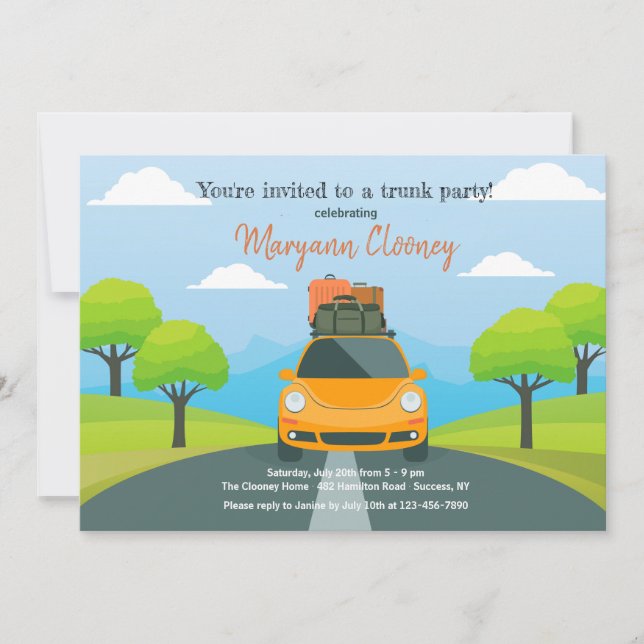 Invitation Sur La Voie De L'Invitation À L'Université (Devant)