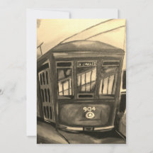 Invitation sur le thème du tramway de La Nouvelle-