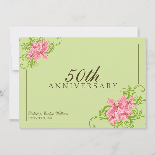 Invitation sur mesure de la fête de l'anniversaire (Devant)