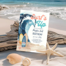 Surf | Anniversaire de enfant de plage tropical