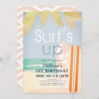 Surf Up Girl Surfboards Plage 1er anniversaire