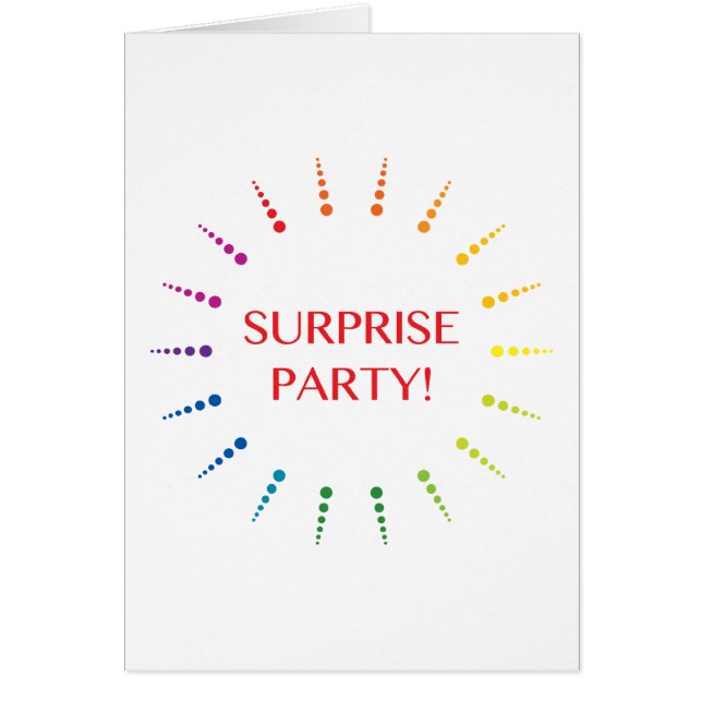 invitation surprise (Devant)