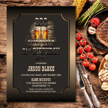 Invitation Surprise 21e anniversaire BBQ Beers Party<br><div class="desc">Préparez-vous à la surprise ultime invitation au barbecue de 21e anniversaire! Ce design comprend deux steins de bière, un symbole d'amitié et de célébration. Personnalisez l'invitation avec votre propre texte, y compris le nom de l'honneur d'anniversaire, la date, l'heure et l'emplacement. Vos invités aimeront recevoir cette invitation unique et personnalisée,...</div>