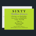 Invitation surprise 60e anniversaire<br><div class="desc">VEUILLEZ ME CONTACTER SI VOUS AVEZ BESOIN D'AIDE AVEC CE MODÈLE ! Bonjour ! Merci de visiter Donna Gotlib Designs et de voir tout ce que nous avons à offrir. Je sais que vous avez le choix lorsque vous faites vos achats et que vous voulez savoir que j'apprécie votre entreprise.Découvrez d'autres...</div>