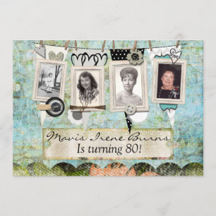 Invitation surprise à la fête du 80e anniversaire