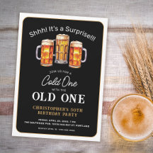 Surprise Cold One avec Old One Beer 50e Anniversai