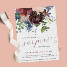 Surprise fête d'anniversaire Bourgogne & Marine Fl