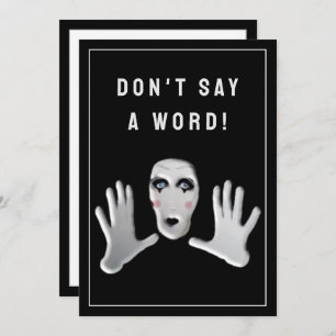 Invitation Surprise Party