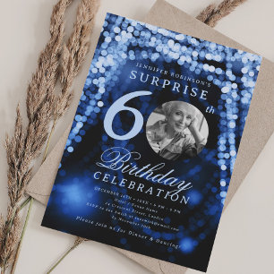 Invitation SURPRISE Photo 60e anniversaire Lumières de la Mar