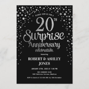 Invitation Surprise pour le 20e anniversaire de mariage - Noi
