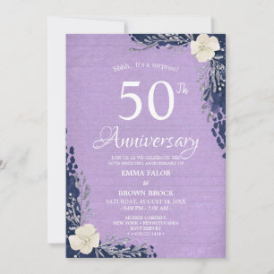 Invitation surprise pour les 50 ans de mariage