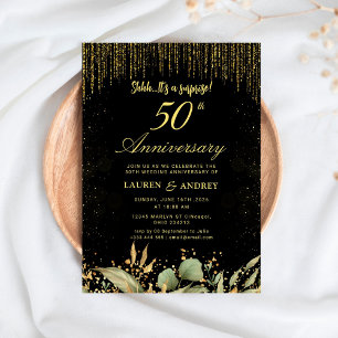 Invitation Surprise pour les 50 ans de mariage