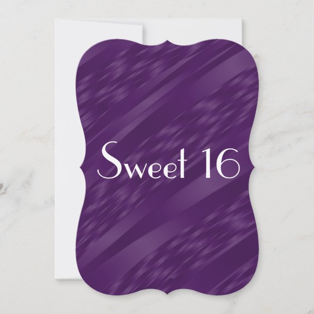 Invitation Sweet 16 (Devant)
