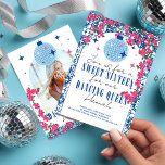 Invitation Sweet 16 Santorin Musical Bougainvillea mamma<br><div class="desc">Transportez vos invités en Grèce avec notre collection Dancing Queen doux 16 inspirée des Bougainvilliers ! Découvrez le charme de la Méditerranée dans tous les détails de votre célébration sweet sixteen. Inspiré par les couleurs vives et les rythmes musicaux de la Grèce, nos invitations et décors de bougainvilliers roses et...</div>