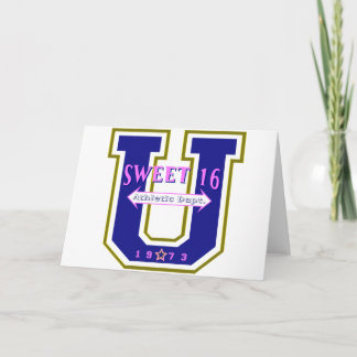 Invitation Sweet 16 University Athletic Department