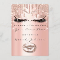 Sweet 16th Drips Parties scintillant maquillage VI