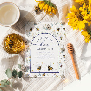 Invitation Sweet as Can Bee 1er anniversaire