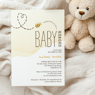 Invitation Sweet Bumble Bee Baby shower