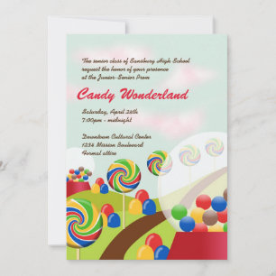 Invitation Sweet Candy, premier baccalauréat de premier cycle