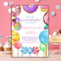 Sweet Celebration Candy Lollypops Fille colorée