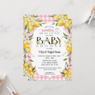 Invitation Sweet Lemon Bliss : Un Baby shower à retenir !