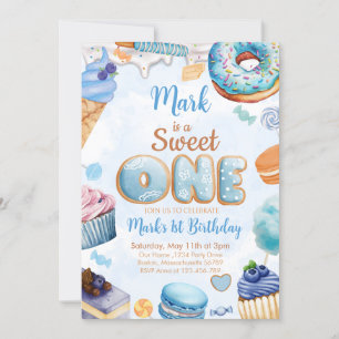 Invitation Sweet One 1st Birthday Boy