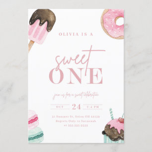 Invitation Sweet One First Birthday