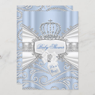 Invitation Sweet Petit Prince Diamond Baby shower garçon