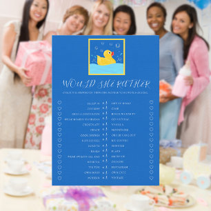 Invitation Sweet Rubber Ducky Bubbles Voudrait-Elle Plutôt Jo